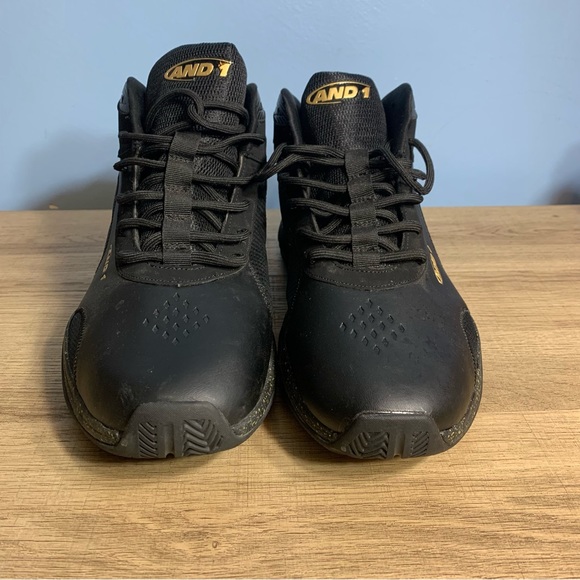 AND1 Cyclone 2.0 Black Style Men's Basketball Shoes - Picture 3 of 8